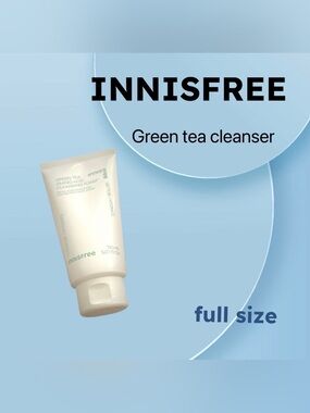 🇰🇷🆕NWOB* INNISFREE | FULL | K-Beauty Everyday essential Green Tea Face Cleanser